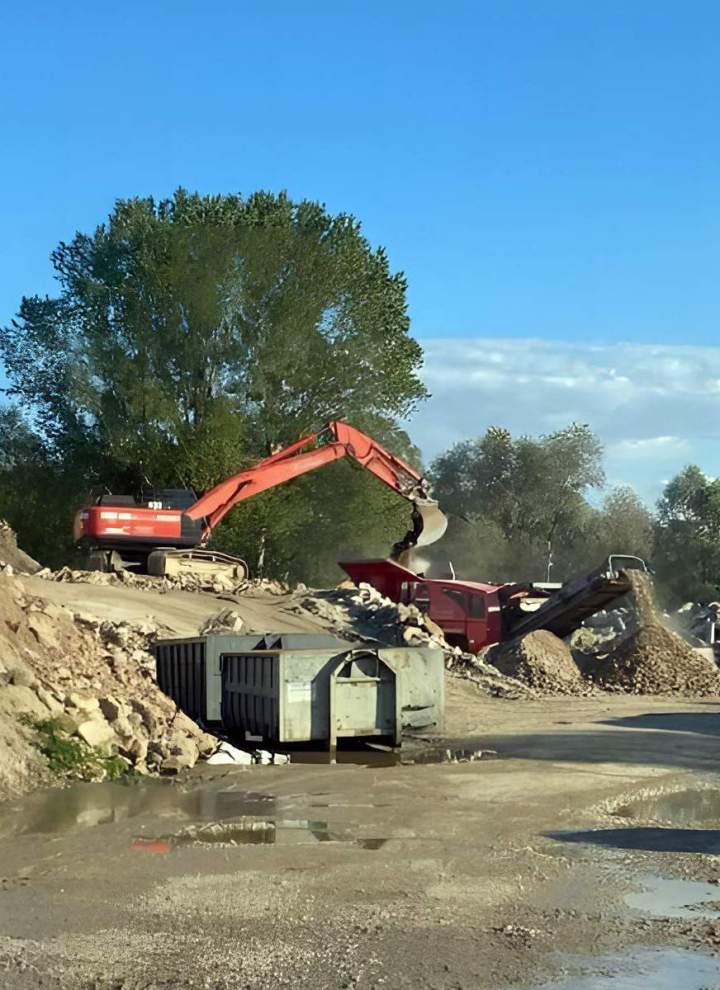 Carrière de pierre Laimont